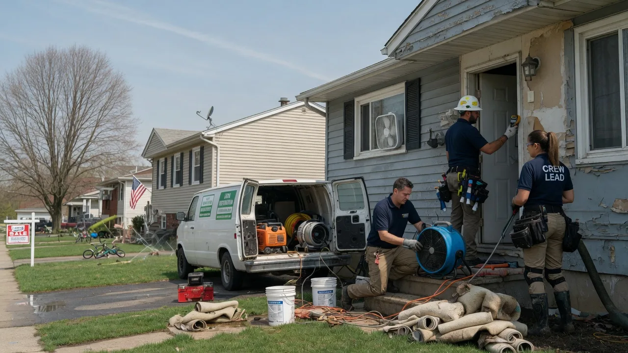 Flood Cleanup in Hudsonville, MI near me
